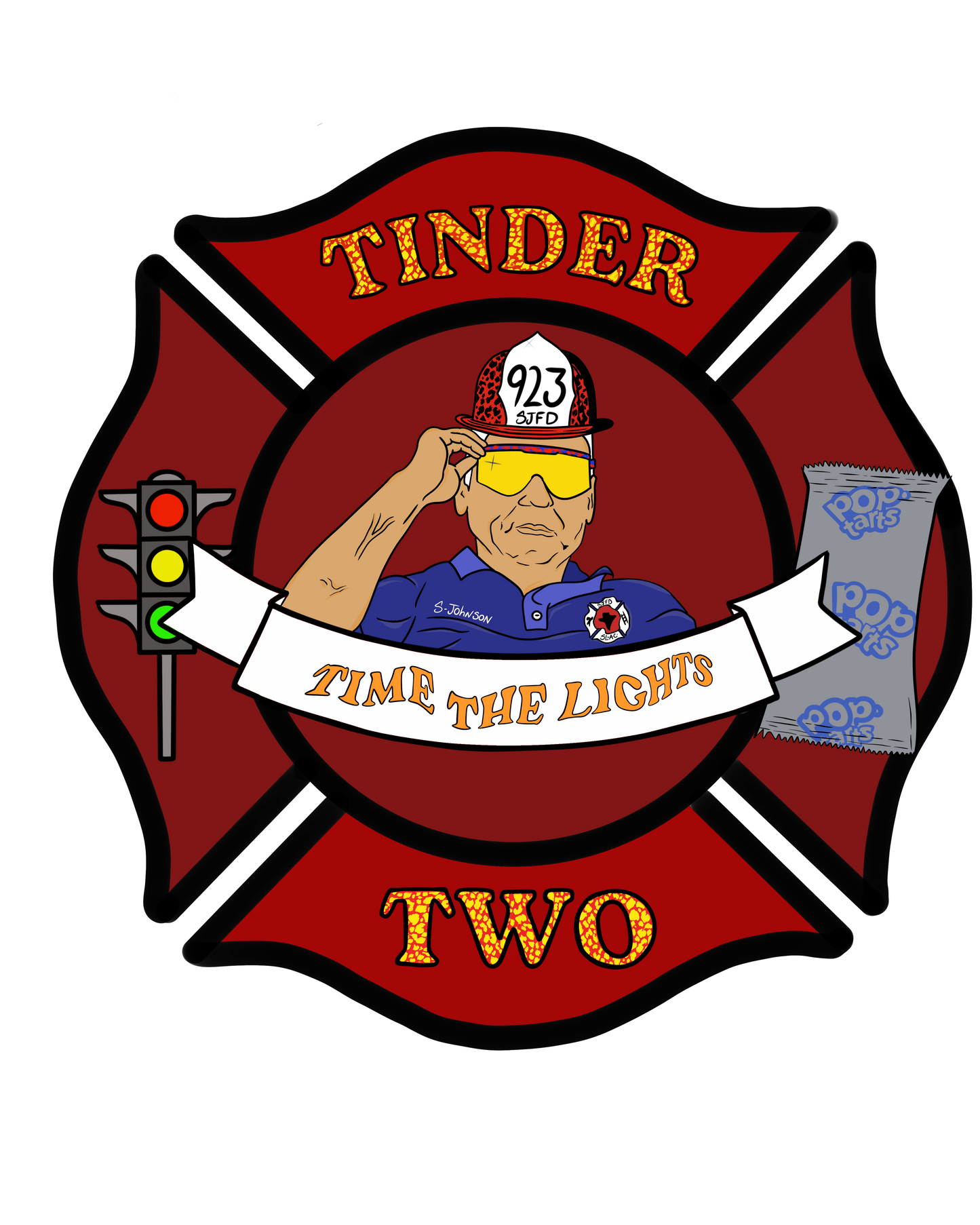Custom logo.