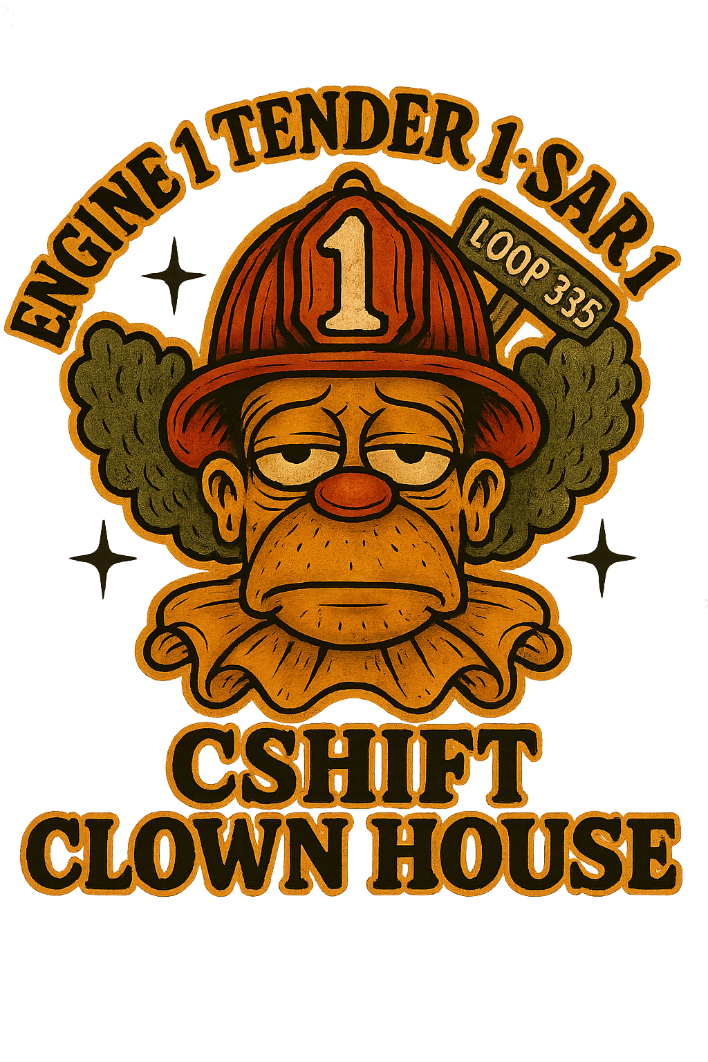 Custom logo.