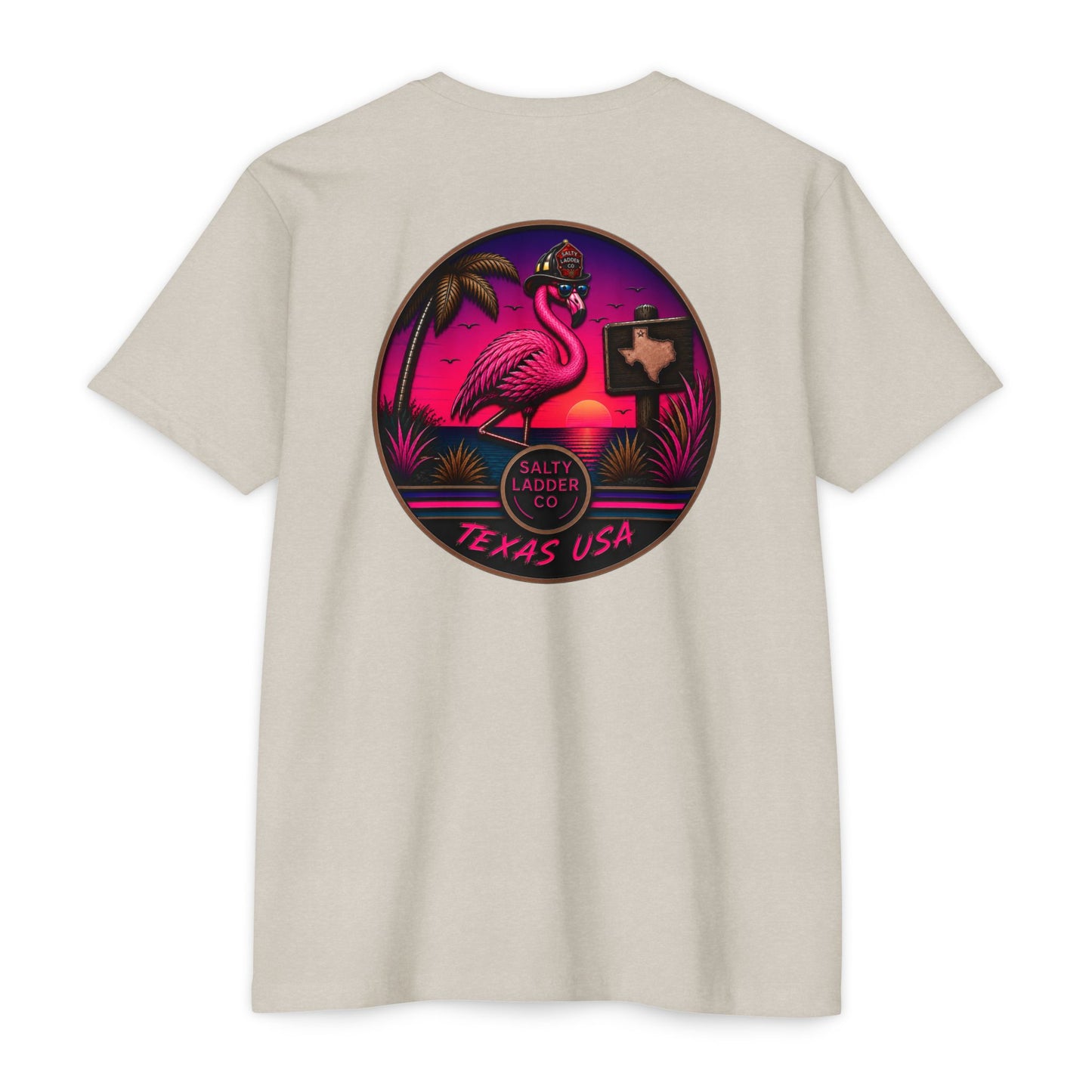 Flamingo salty tee