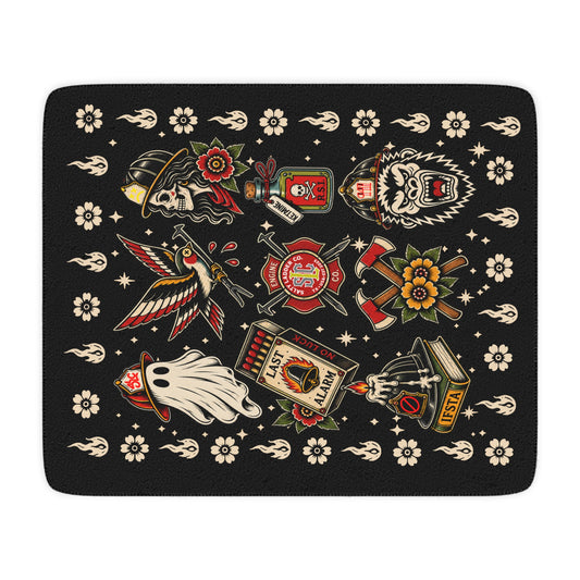 Tan Sherpa Blanket