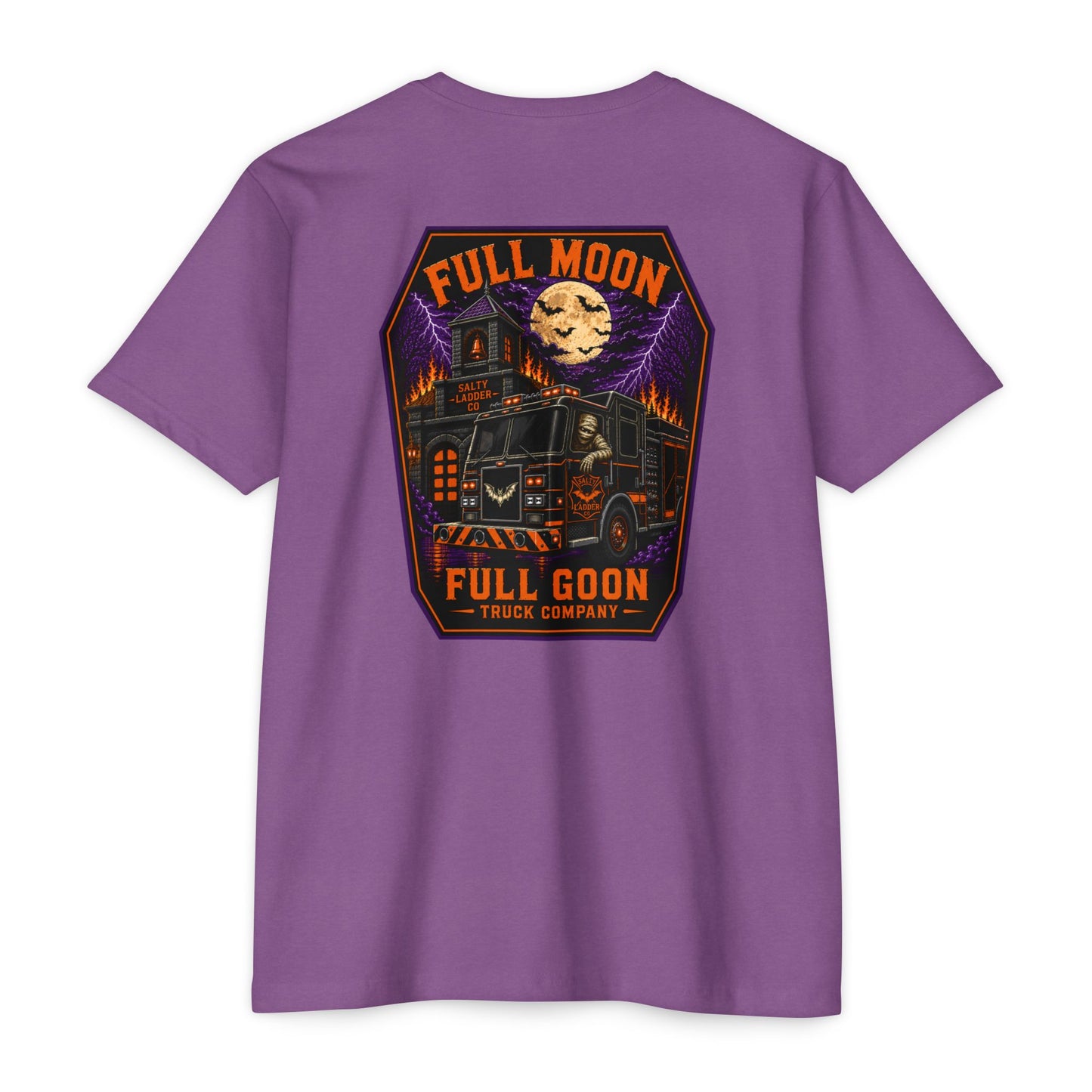 Full moon full goon truck co tee