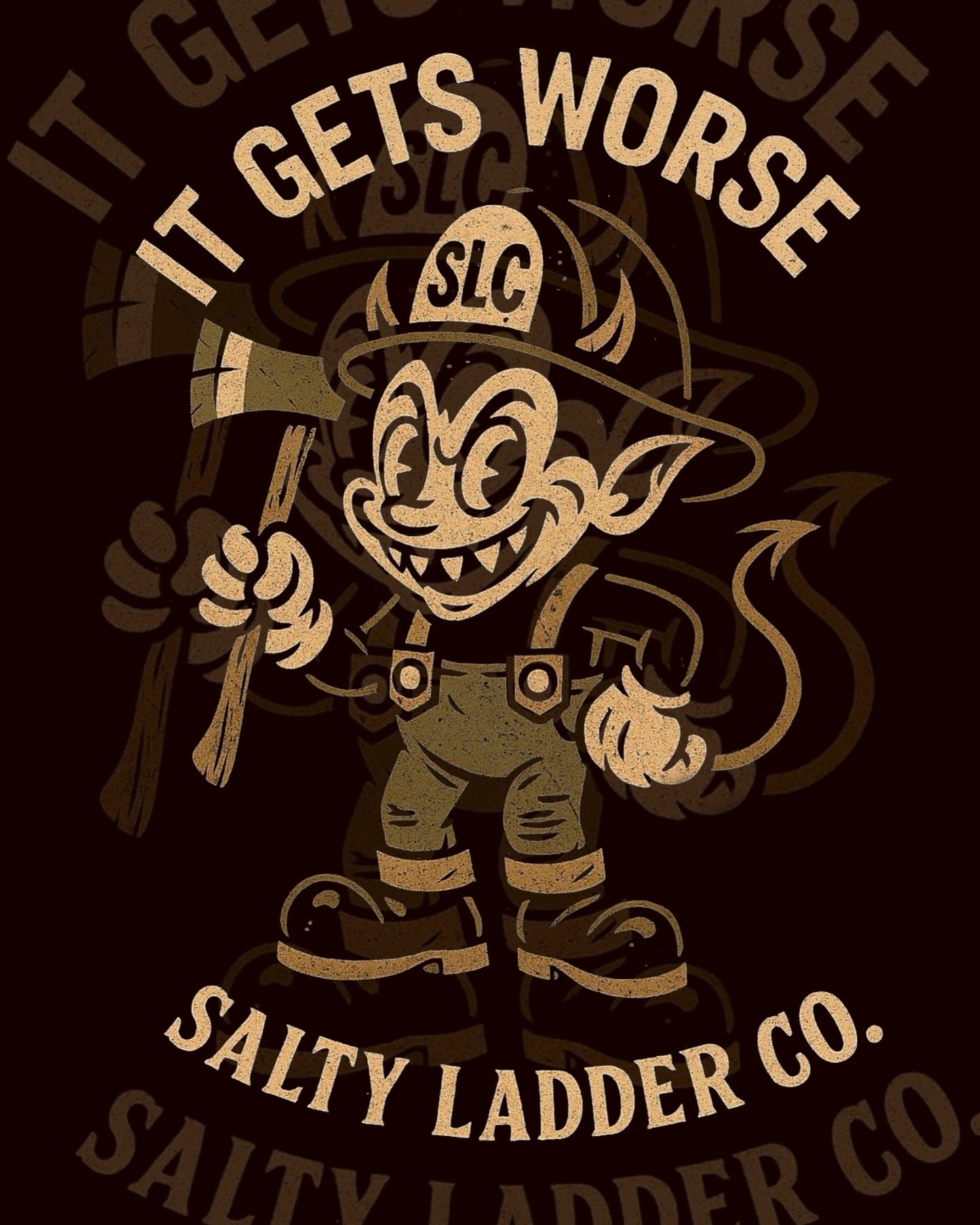 Custom logo.