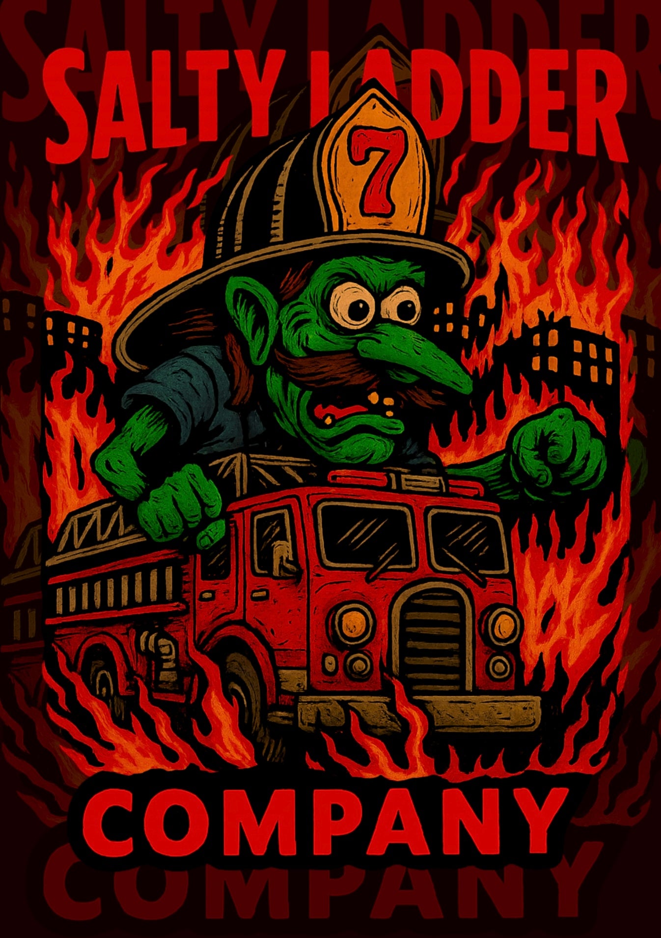 Custom logo.